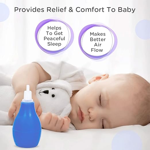 Mee Mee Baby Nose Cleaner (with Easy Grip - Single Pack, Blue)