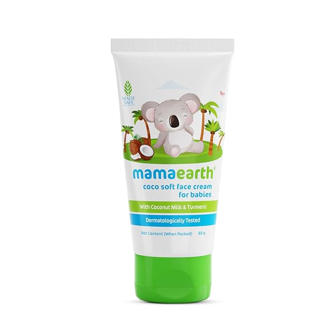 Mamaearth Coco Soft Face Cream With Coconut Milk & Turmeric For Babies, For All Skin