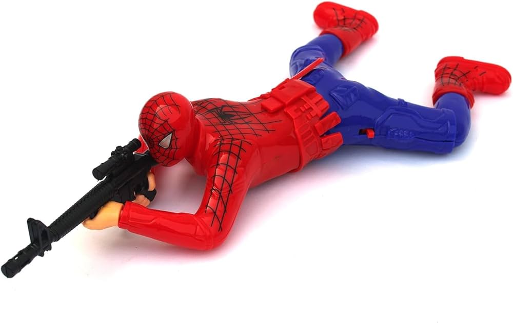 Action Figure Toy (Spider-Man Style Soldier)