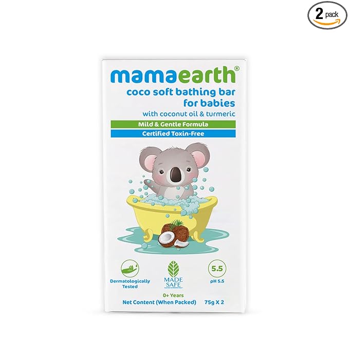 Mamaearth Moisturizing Bathing Bar For Babies