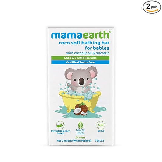 Mamaearth Moisturizing Bathing Bar For Babies