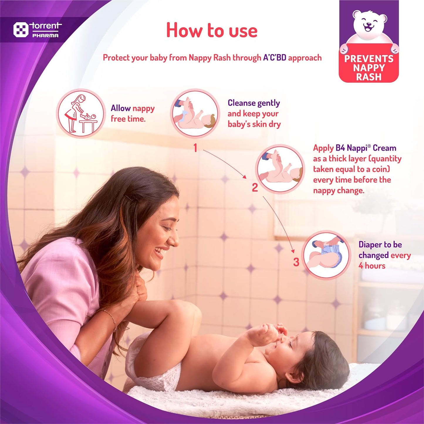 Tedibar - B4 Nappi Baby Diaper Rash Cream