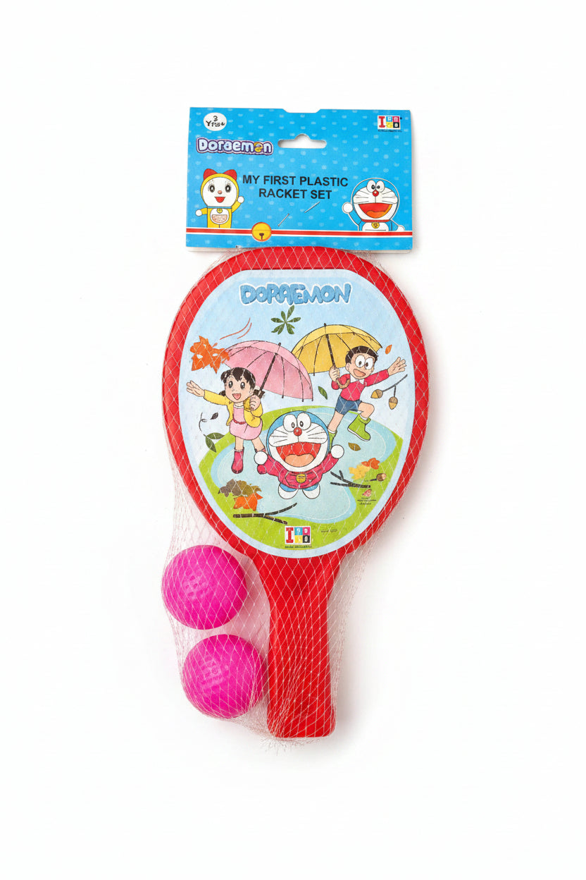 Doraemon My First Plastic Racket Set for Kids