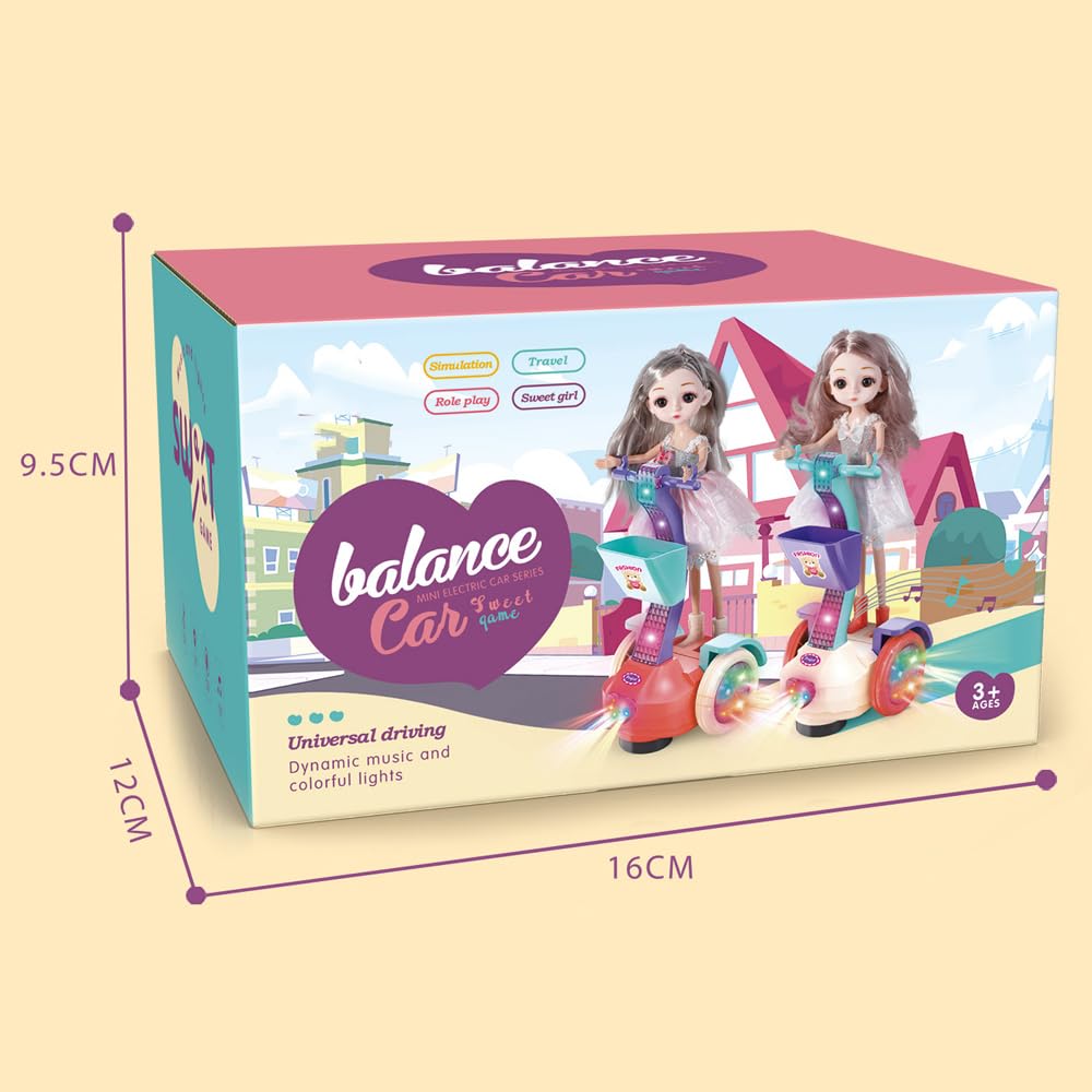 Balance Car Mini Electric Doll Scooter Toy for Kids