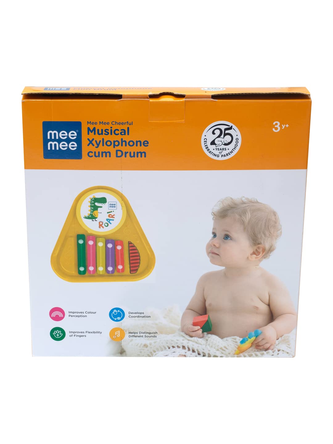 Mee Mee Cheerful Musical Xylophone cum Drum for Kids