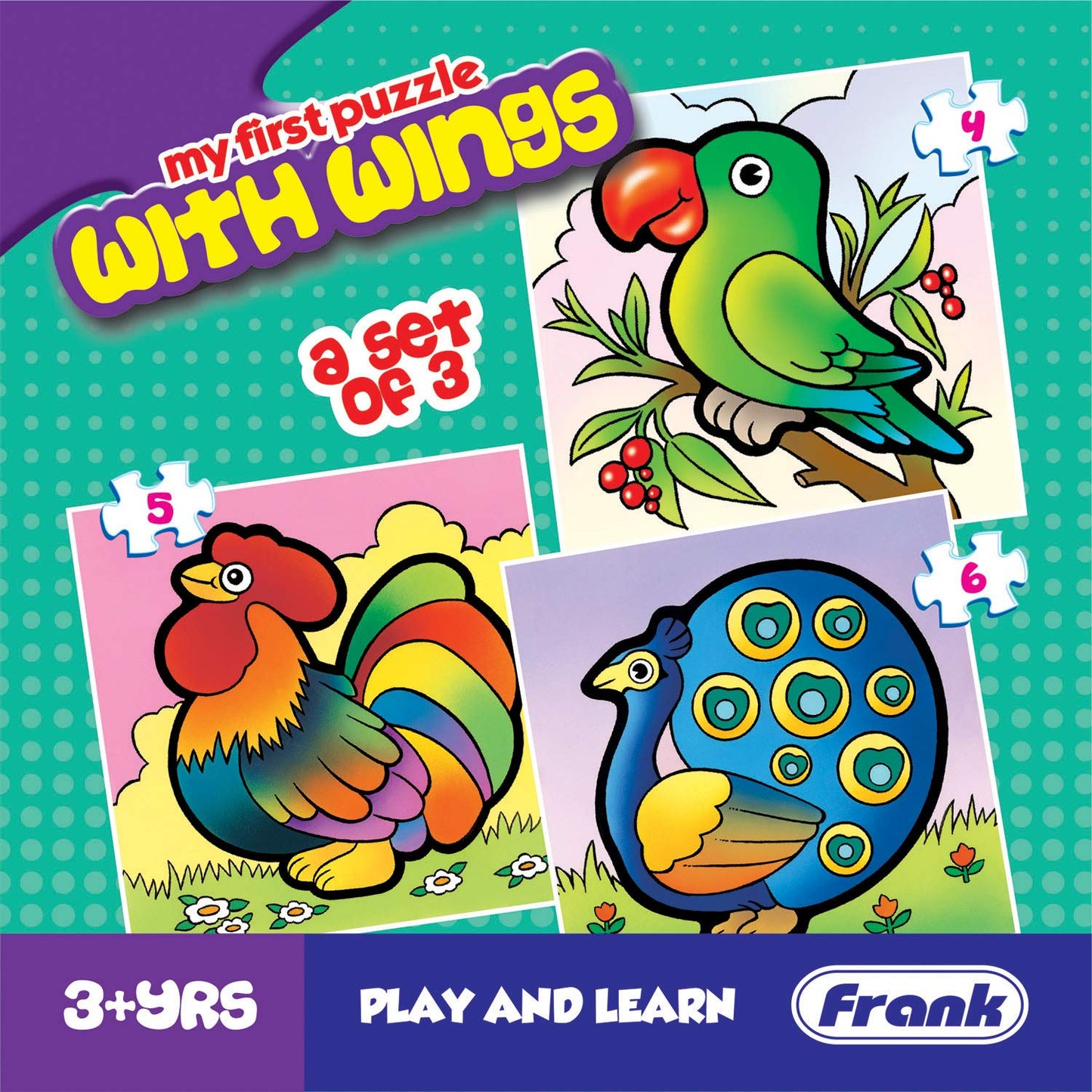 Frank My First Puzzle – With Wings | Set of 3