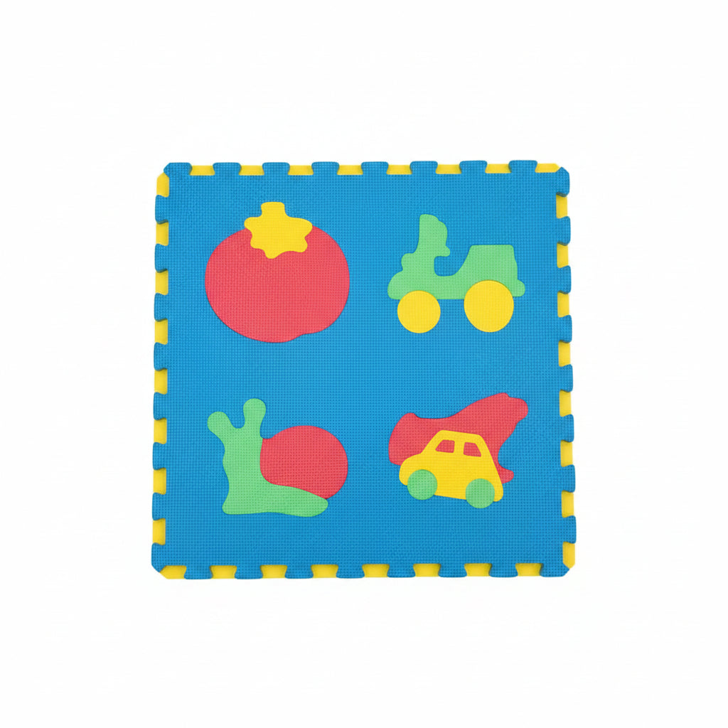 EVA Foam Puzzle Mat for Kids – Soft Interlocking Learning Play Tiles
