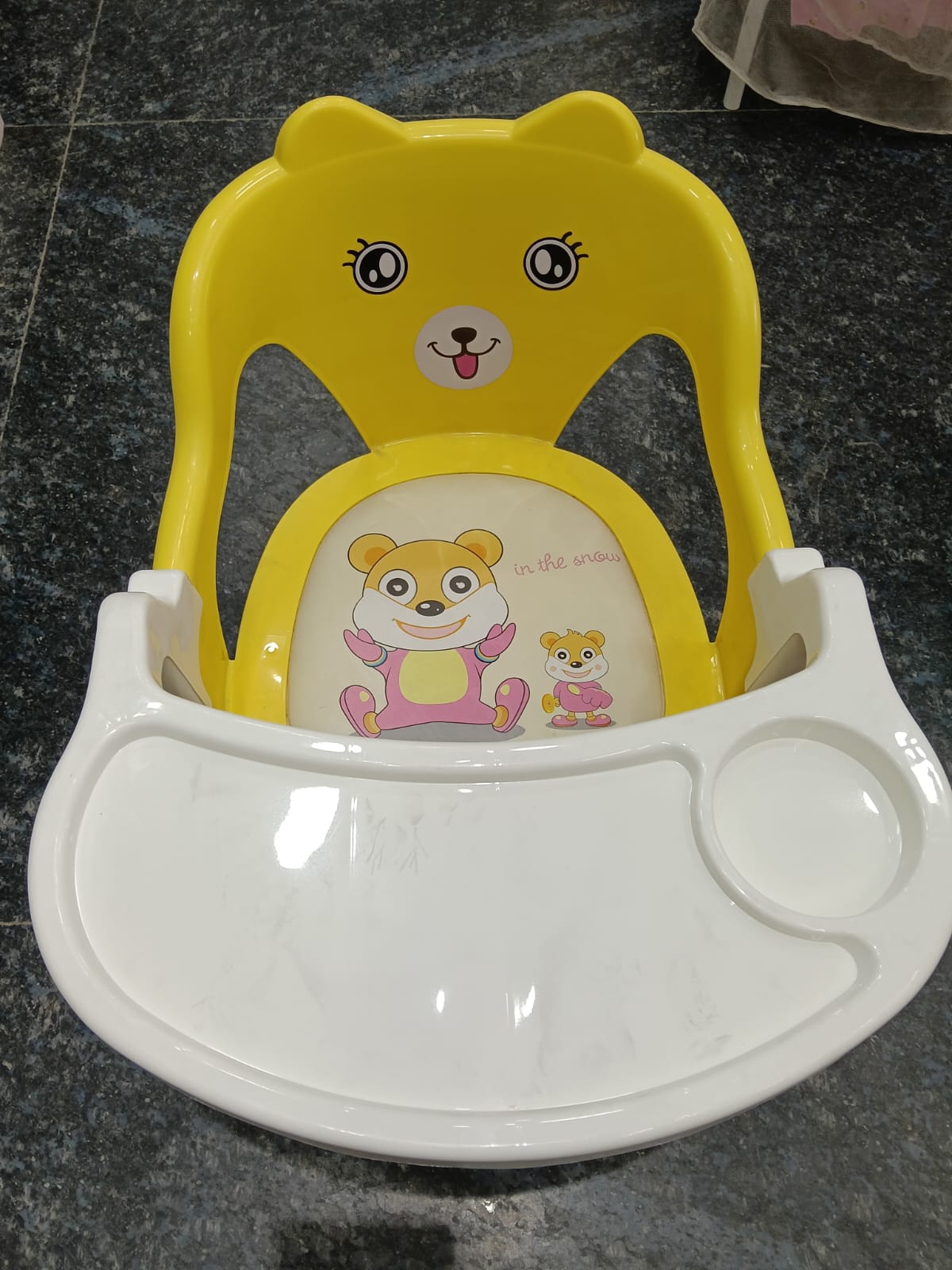 Feeding Chair Yellow