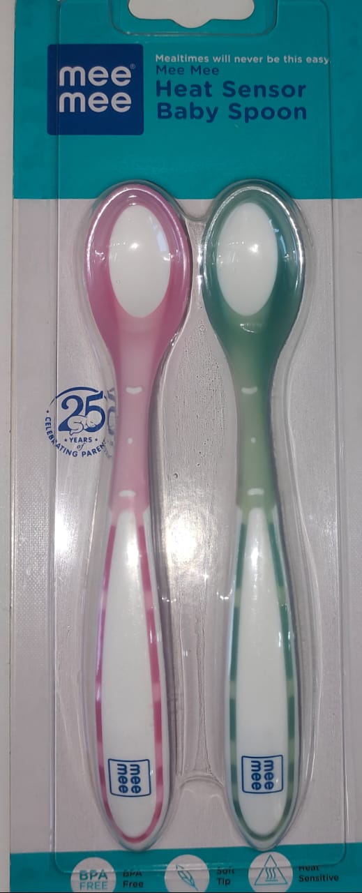 Mee Mee Heat Sensor Spoon | Easy to feed