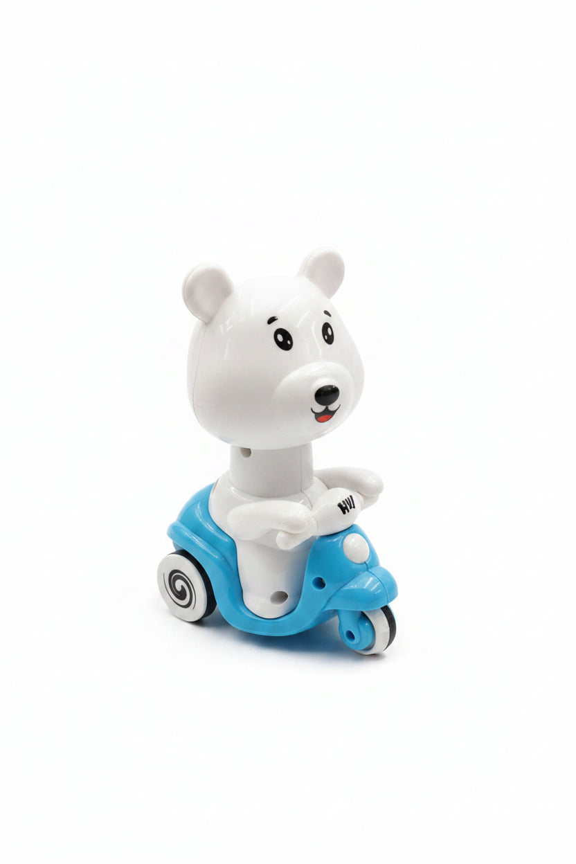 Press & Go Toy Car – Cartoon & Animal Design (Kids 3+ Years)