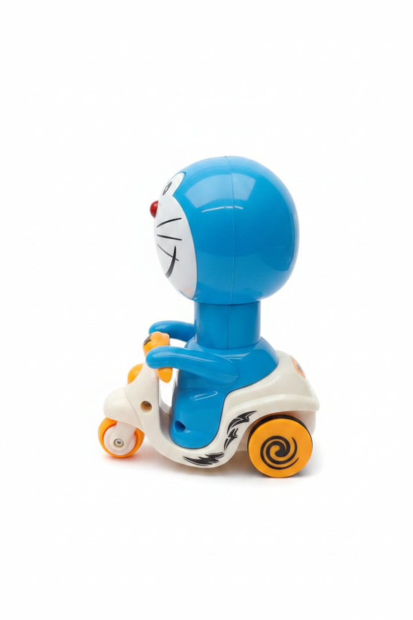 Cartoon Scooter Push & Go Toy for Kids