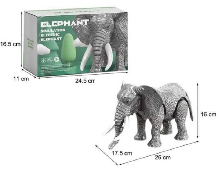 Simulation Electric Elephant Toy for Kids