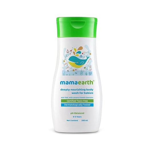 Mamaearth - Deeply nourishing body wash for babies