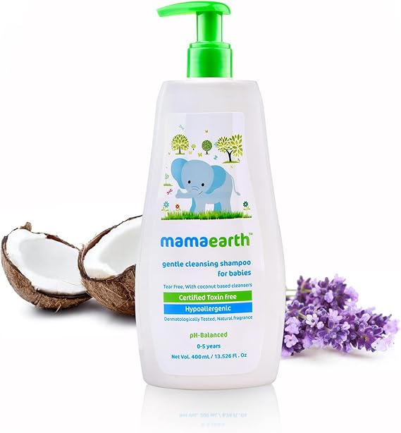 Mamaearth - Gentle Cleansing Shampoo for Babies