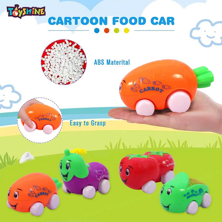 Carrot Push & Go Friction Toy Car for Kids