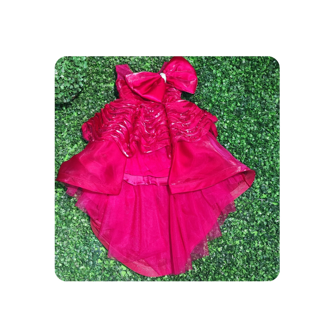 Magenta  Color Designer TailCut FROCK