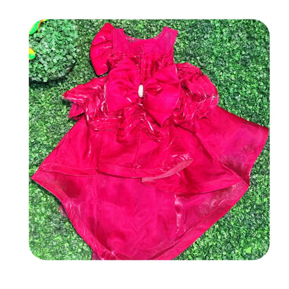 Magenta  Color Designer TailCut FROCK