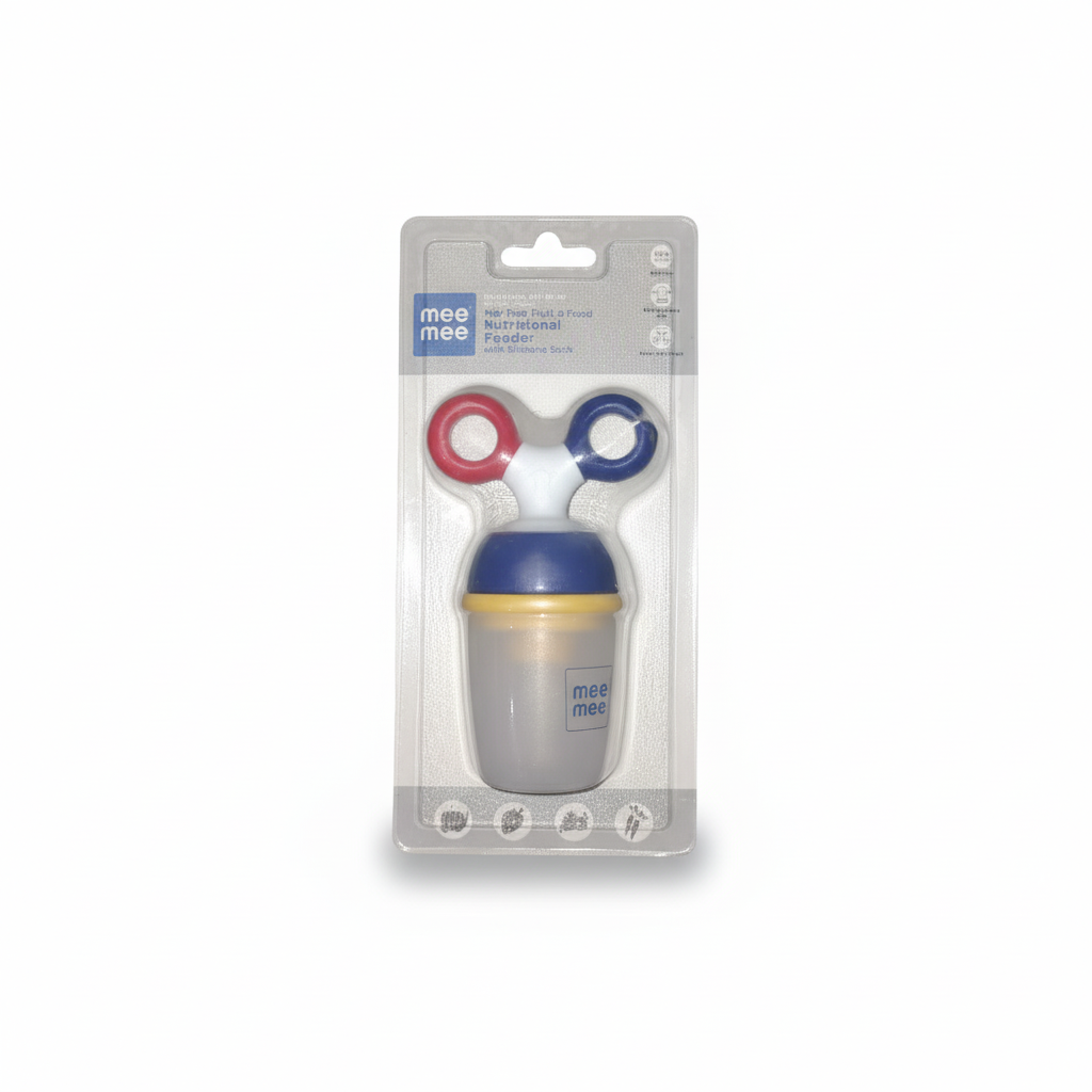 Fruit & Food Feeder | Anti Choking Fruit Pacifier | BPA Free Soother | Soft Nibbler/Feeder with Extra Mesh for Newborn, Infants, Toddlers