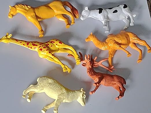 Animal World Toy Set – 6 Pieces
