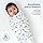 Mee Mee 100% Muslin Cotton Swaddle Wrappers for Newborns (3 Pcs) | Soft, Quick-Drying & Highly Absorbent Blanket | Baby Swaddle Cloth, Nursing Wrap & Newborn Essentials (Multicolour