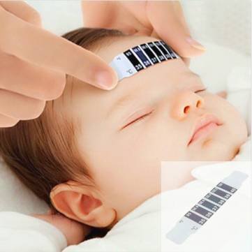 Forehead Baby Kids Stickers Thermometer