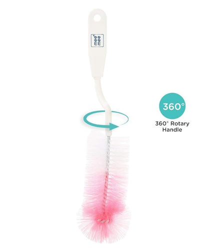Mee Mee Easy Grip Bottle and Nipple Cleaning Brush with 360* Rotating Handle