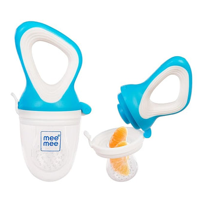 Mee Mee Advanced Fruit & Food Nutritional Baby Feeder for 6 to 12 Months | Baby Food Feeder Pacifier, Silicone Fruit Feeder Teethers for Babies | Teether for New Born, BPA-Free