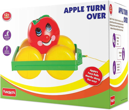 Funskool Apple Turn Over Pull Along Toy for Toddlers