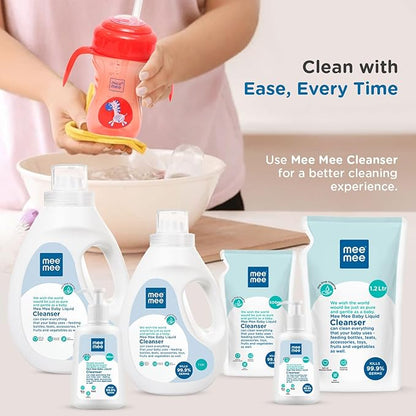 Mee Mee Baby Trainer Sippy Cup | Soft Spout, Leakproof Sipper for Toddlers | Dual Handle for Easy Grip | Non -Toxic, Lightweight & BPA Free, Red (240 Ml)