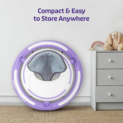 LuvLap Elegant 360° Baby Walkers for 6-18 Months | 3 Level Height Adjustment Walker/Advanced Baby Activity Walker for Kids, Walker for Boys & Girls, Purple