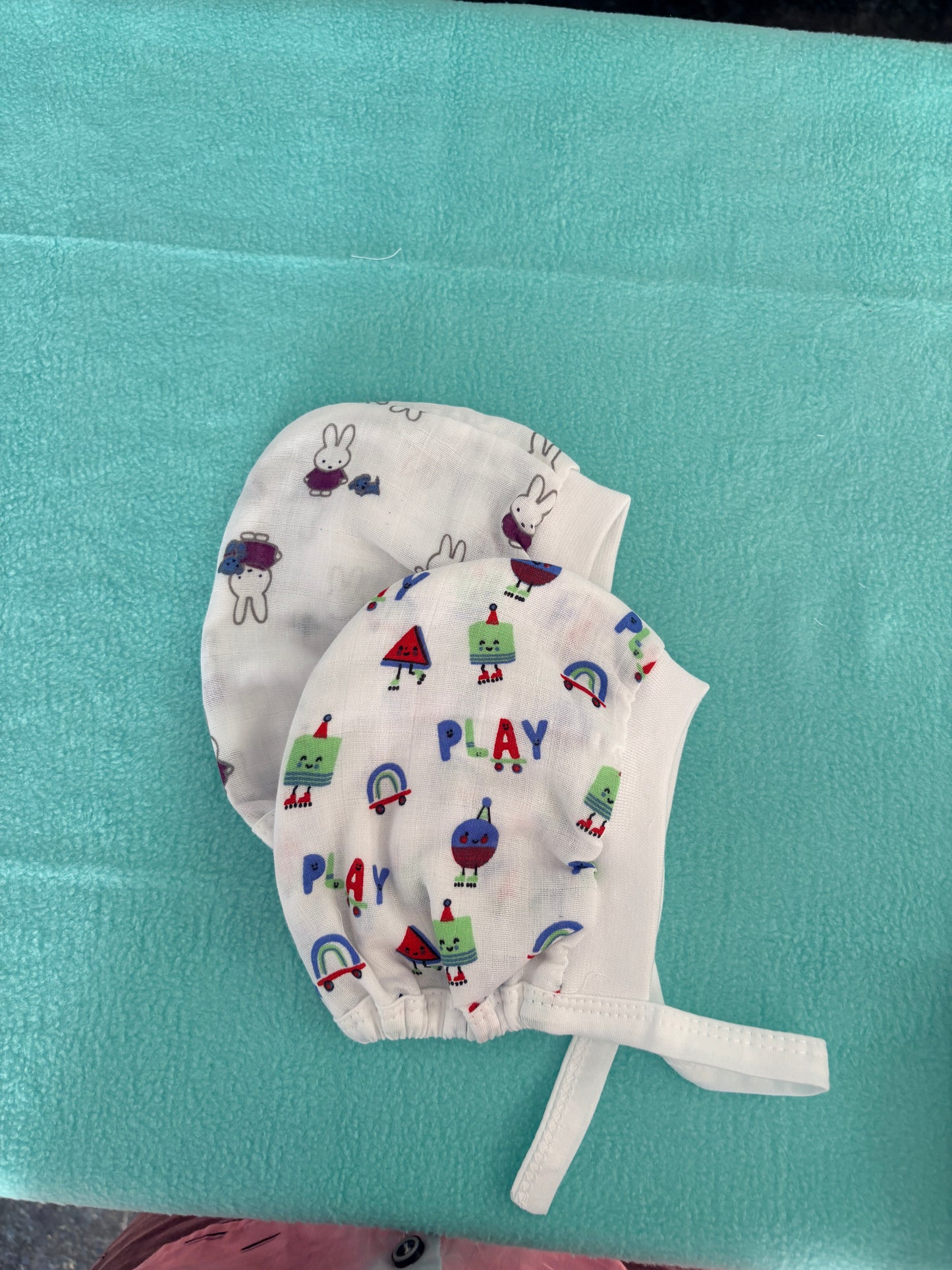 Muslin Tying Cap pk2