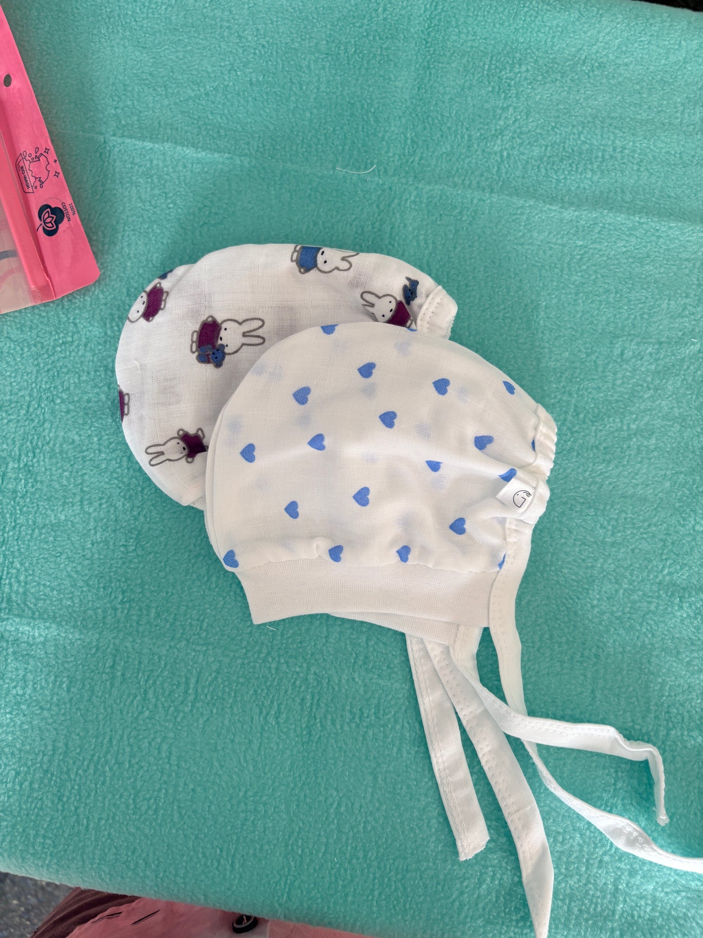 Muslin Tying Cap pk2