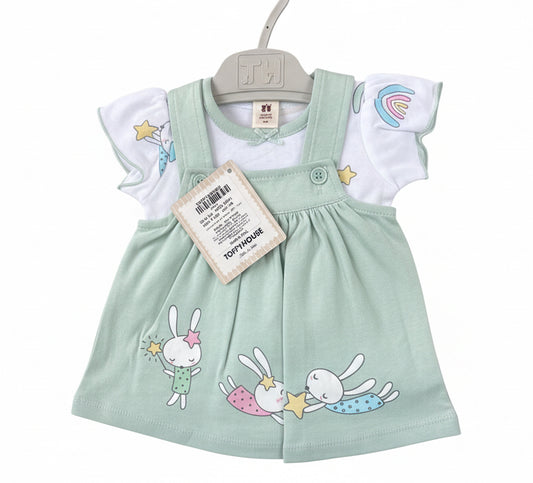 Toffyhouse House Frock (NB TO 9Months)