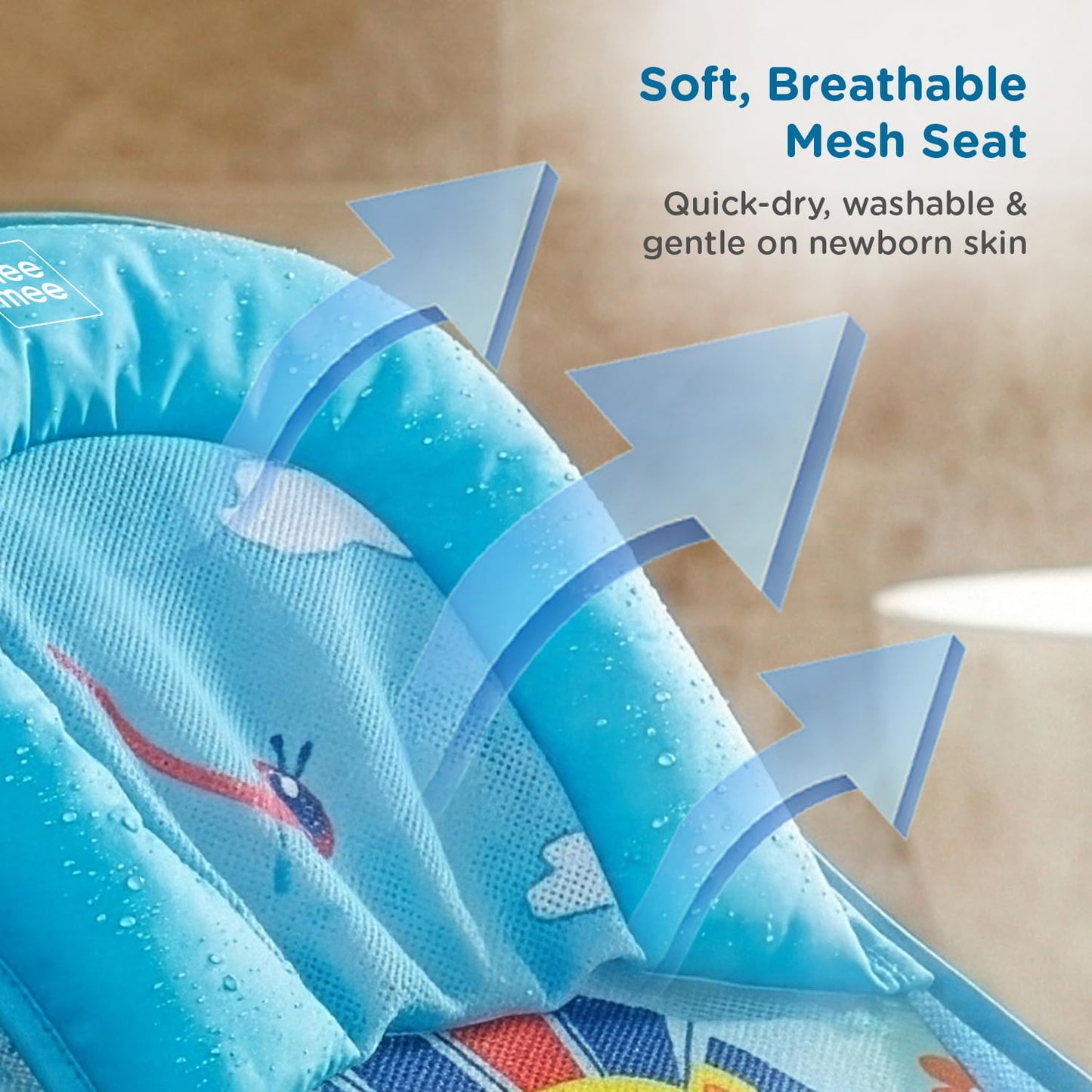 Mee Mee Anti-Skid Spacious Baby Bather