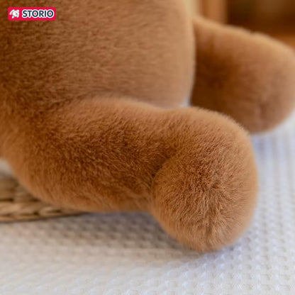 Sleeping Breathing Bear Plush Soft Toy for Kids & Babies