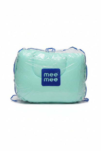 Mee Mee Cushioned Baby Mattress Set & Travel Bed with Mosquito Net & Pillow