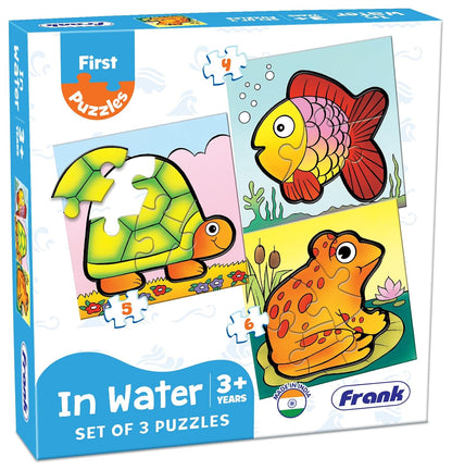 Frank In Water First Puzzle Set for Kids – Set of 3