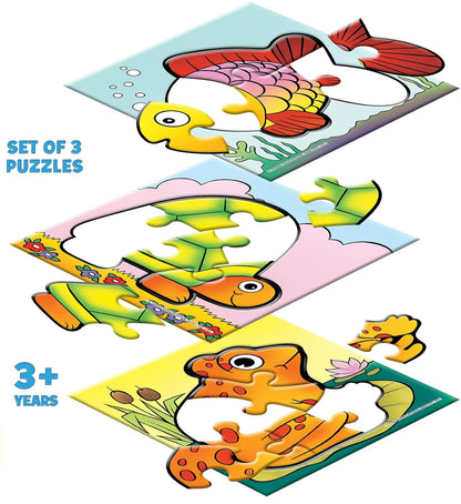 Frank In Water First Puzzle Set for Kids – Set of 3