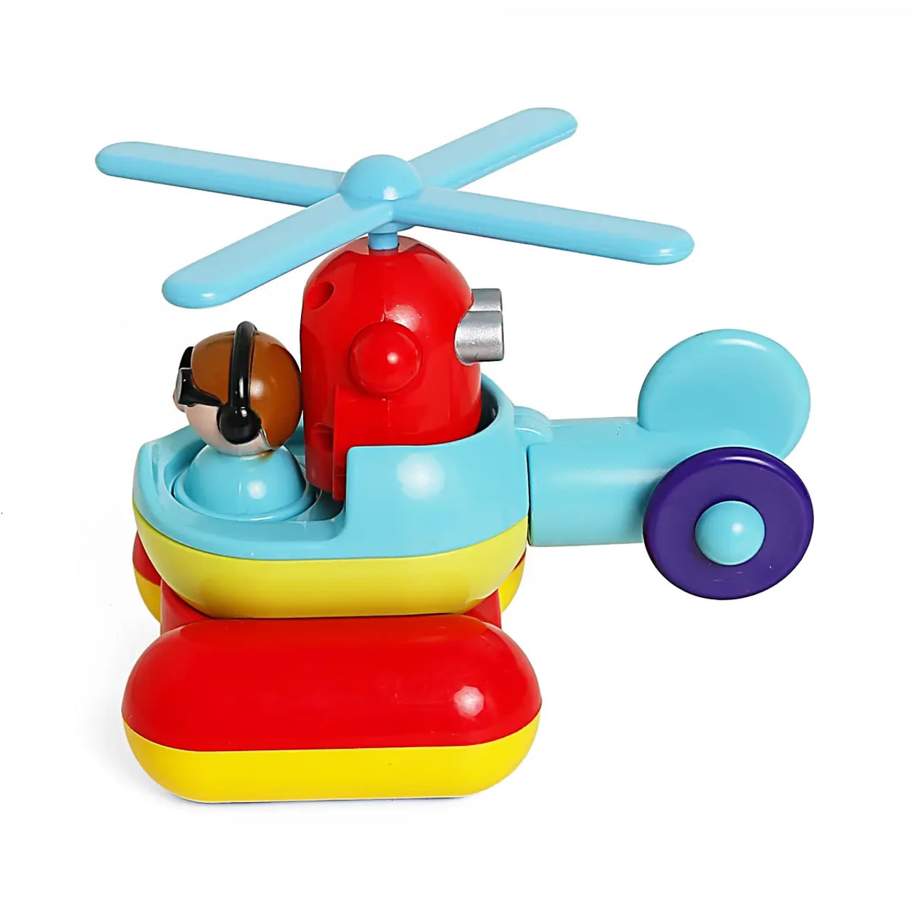 Build and Play Helicopter Toy for Kids