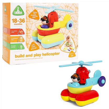Build and Play Helicopter Toy for Kids