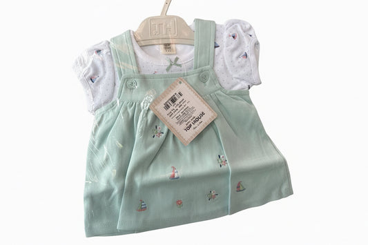 Toffyhouse House Frock (NB TO 9Months)