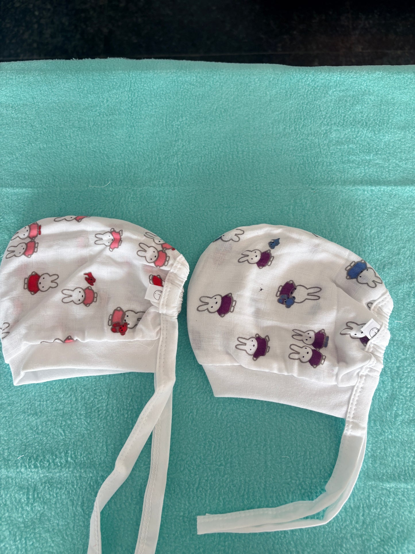 Muslin Tying Cap pk2