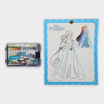 Kids Princess Coloring Kit with Canvas
