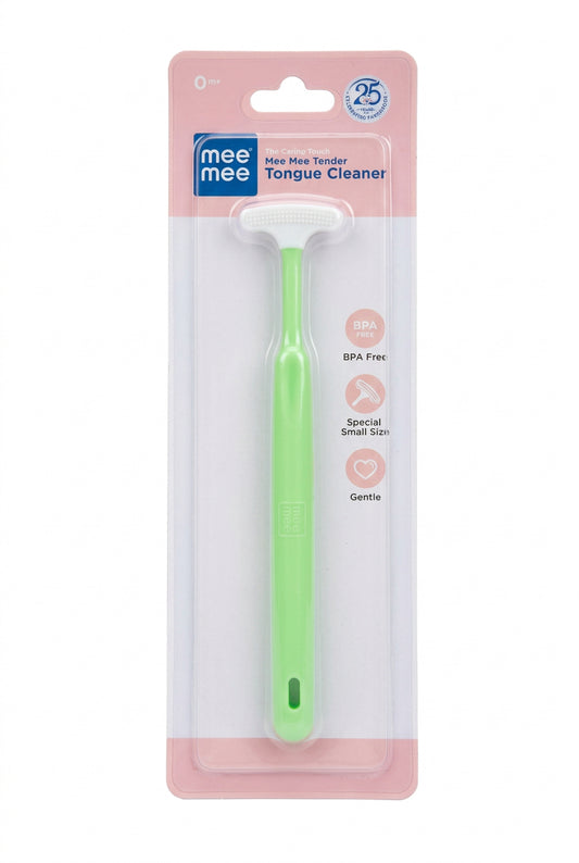 Mee Mee - Tongue Cleaner (Non-Slip Handle)
