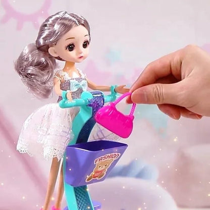 Balance Car Mini Electric Doll Scooter Toy for Kids