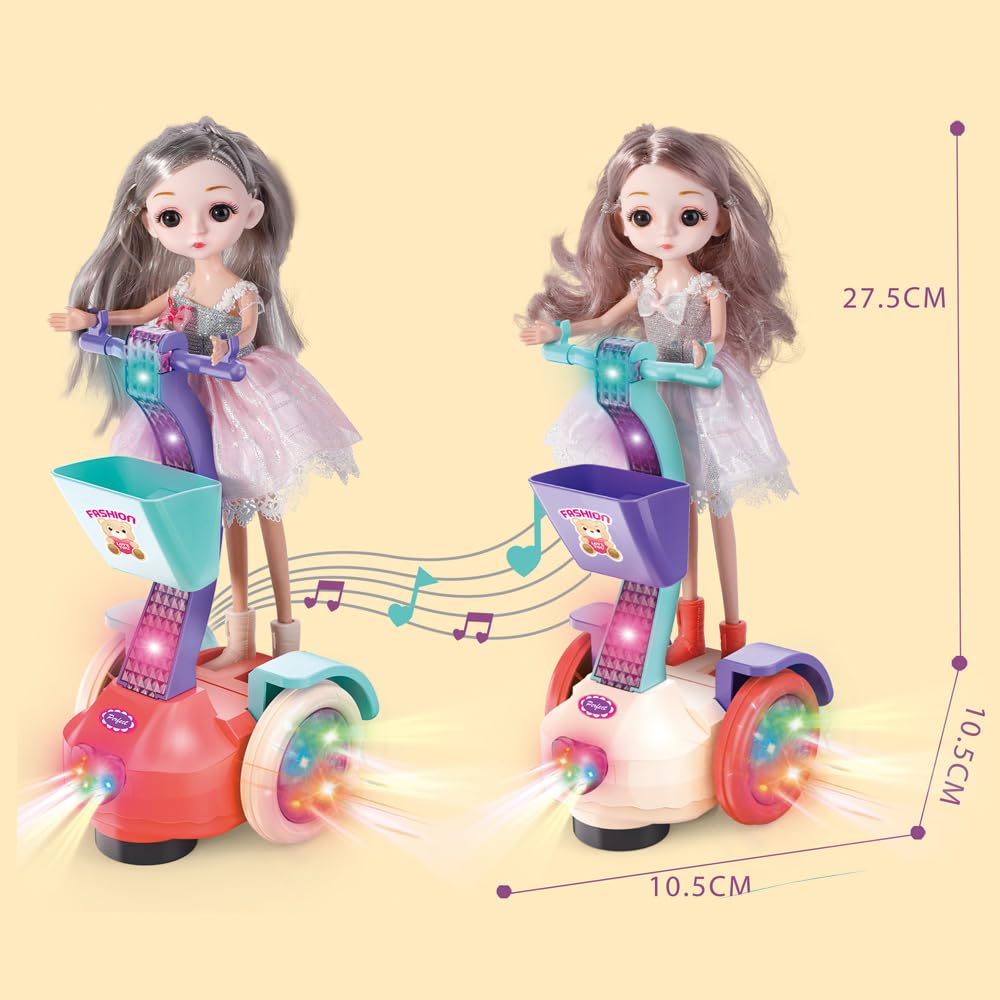Balance Car Mini Electric Doll Scooter Toy for Kids