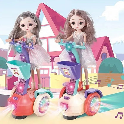 Balance Car Mini Electric Doll Scooter Toy for Kids