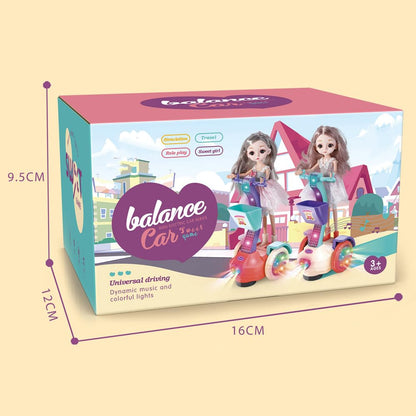 Balance Car Mini Electric Doll Scooter Toy for Kids