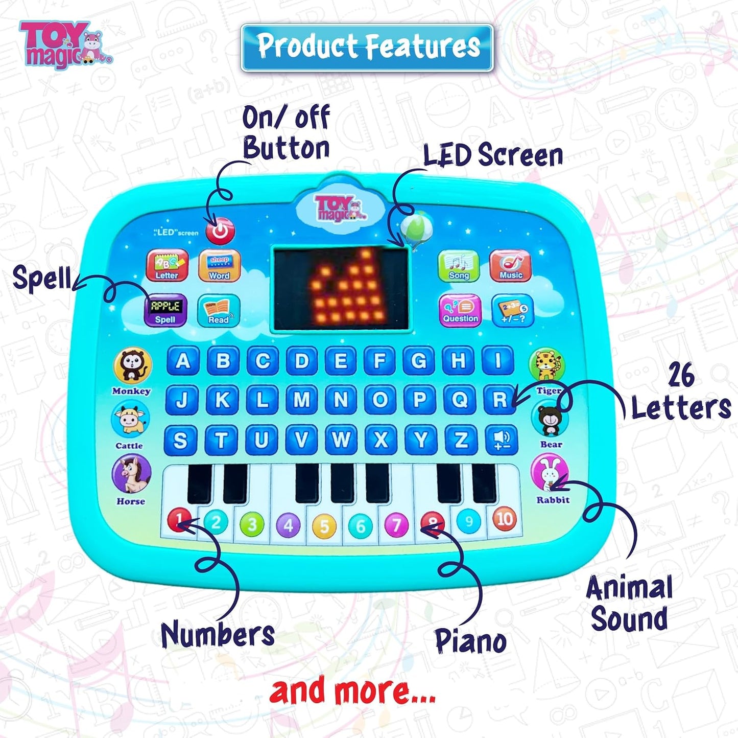 Educational Computer Learning Toy for Kids