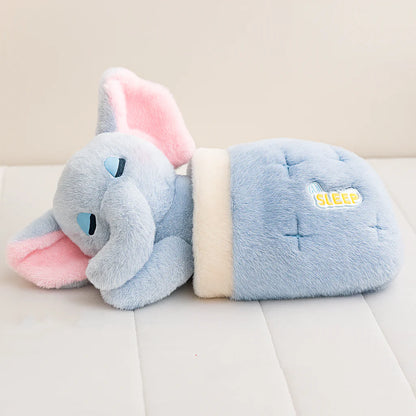 Sleeping Elephant Plush Toy – Cozy Bedtime Soft Toy